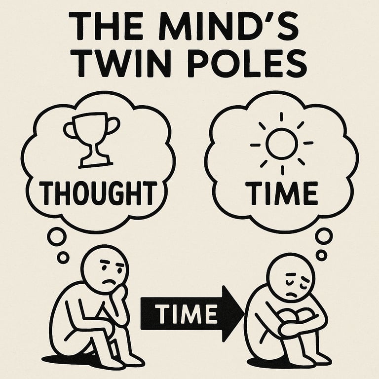 Mind's twin poles