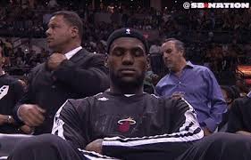 Lebron - meditating